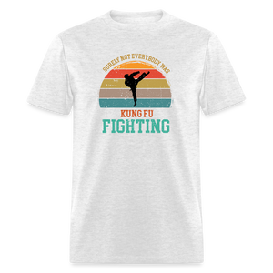 Surely Not Everybody Was Kung Fu Fighting Classic T-Shirt - light heather gray