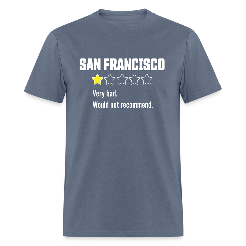 Review of San Francisco Unisex Classic T-Shirt - denim