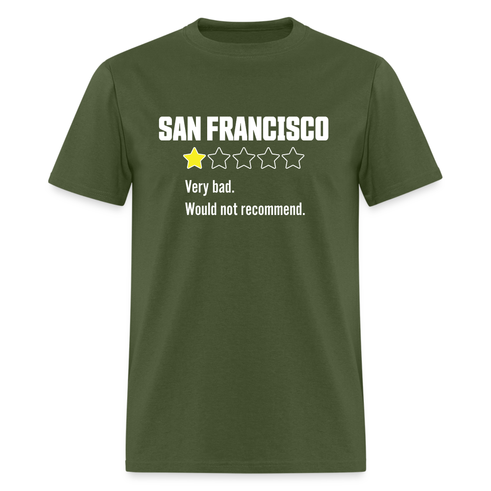 Review of San Francisco Unisex Classic T-Shirt - military green