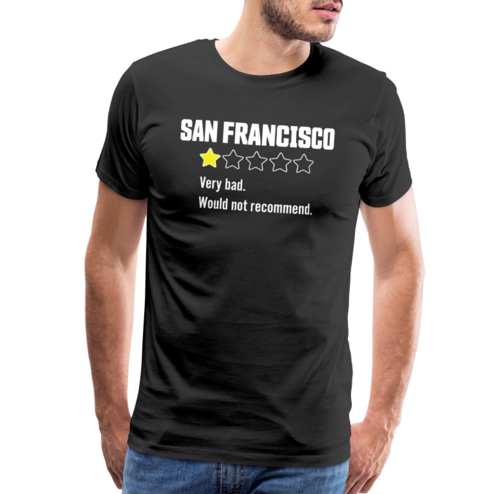 Review of San Francisco Men's Premium T-Shirt - black