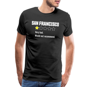 Review of San Francisco Men's Premium T-Shirt - black