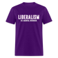 Liberalism Is A Mental Disorder Classic T-Shirt - purple