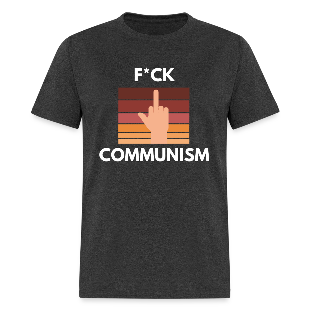 F*CK COMMUNISM Classic T-Shirt - heather black