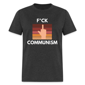 F*CK COMMUNISM Classic T-Shirt - heather black