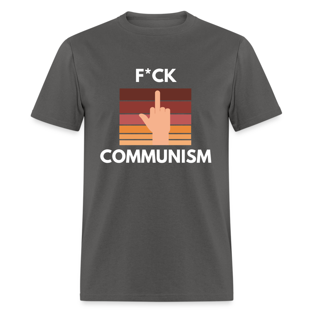 F*CK COMMUNISM Classic T-Shirt - charcoal