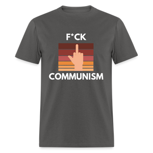 F*CK COMMUNISM Classic T-Shirt - charcoal