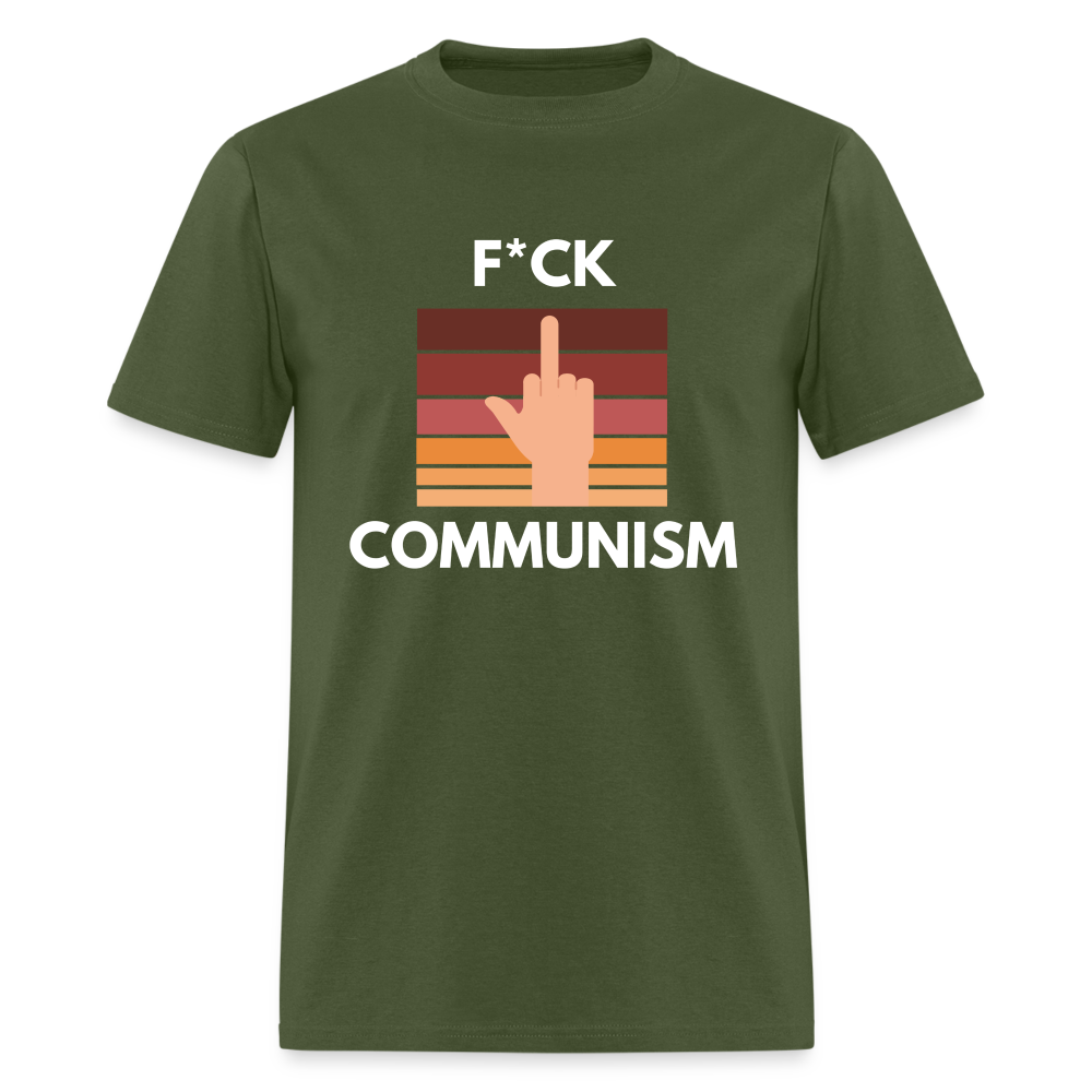 F*CK COMMUNISM Classic T-Shirt - military green