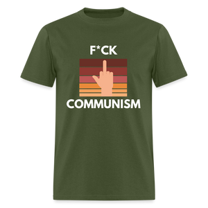 F*CK COMMUNISM Classic T-Shirt - military green