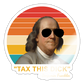 Tax This Dick Sticker - white glossy