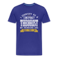 I Identify as a Conspiracy Theorist Men's Premium T-Shirt - royal blue