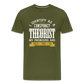 I Identify as a Conspiracy Theorist Men's Premium T-Shirt - olive green