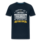 I Identify as a Conspiracy Theorist Men's Premium T-Shirt - deep navy