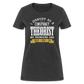 I Identify as a Conspiracy Theorist Women's T-Shirt - heather black