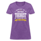 I Identify as a Conspiracy Theorist Women's T-Shirt - purple heather