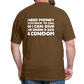 I Need Money To Go Back To 1941 Funny (BACK Print) Classic T-Shirt - brown