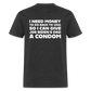 I Need Money To Go Back To 1941 Funny (BACK Print) Classic T-Shirt - heather black