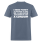 I Need Money To Go Back To 1941 Funny (BACK Print) Classic T-Shirt - denim