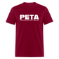 PETA - People Eating Tasty Animals Funny Classic T-Shirt - burgundy