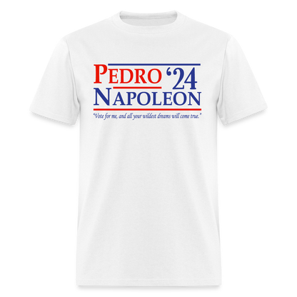 Pedro Napoleon 2024 Funny Classic T-Shirt - white