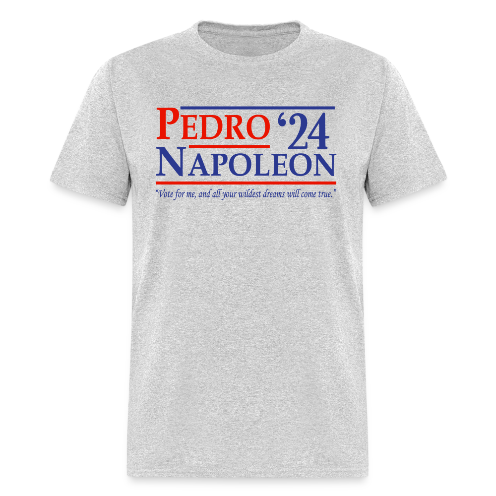 Pedro Napoleon 2024 Funny Classic T-Shirt - heather gray