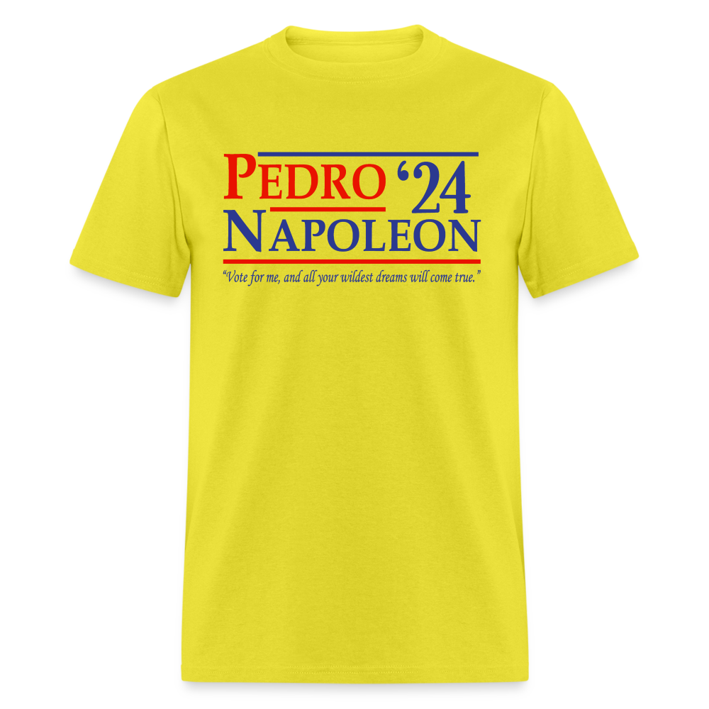 Pedro Napoleon 2024 Funny Classic T-Shirt - yellow