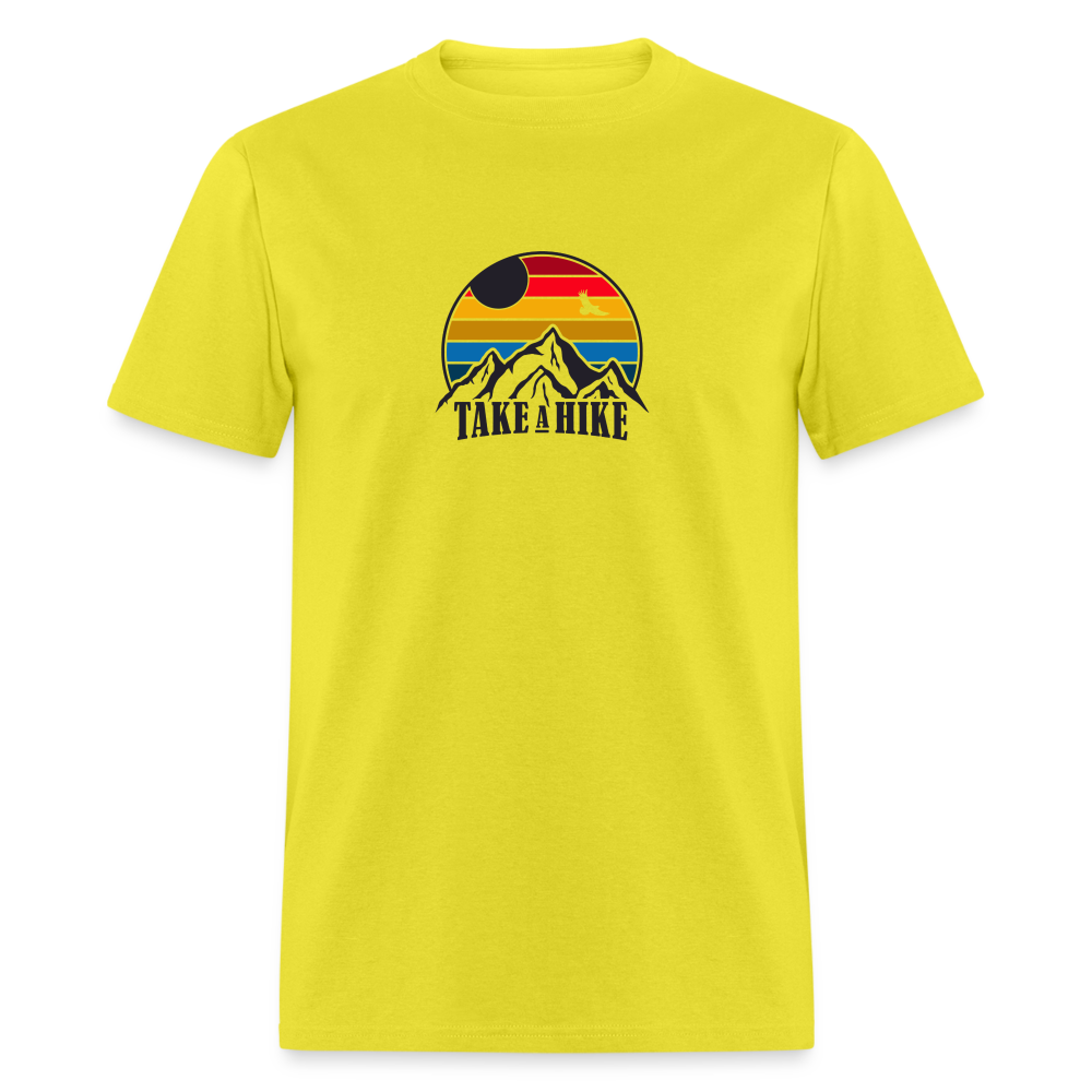 Take A Hike Classic T-Shirt - yellow