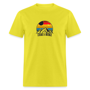 Take A Hike Classic T-Shirt - yellow