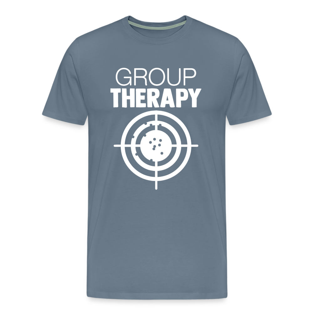 Group Therapy Men's Premium T-Shirt - steel blue