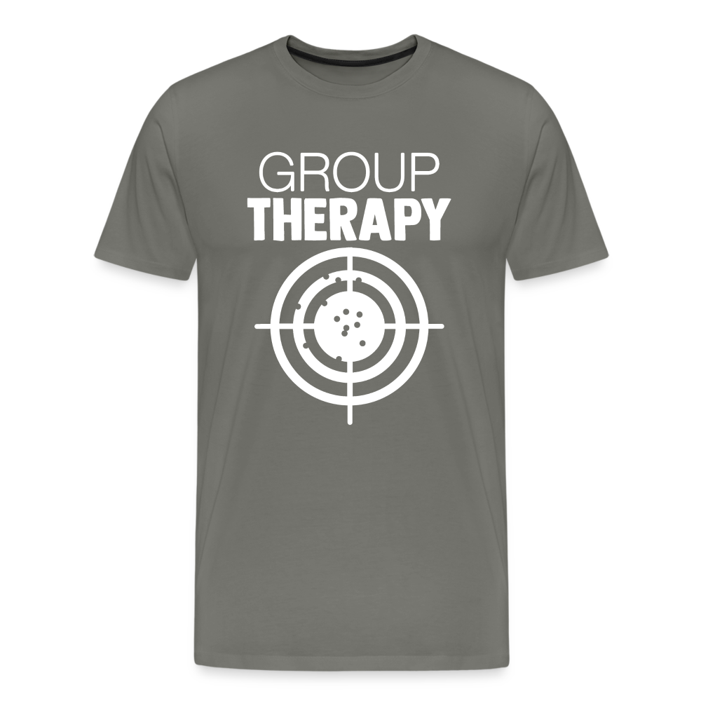 Group Therapy Men's Premium T-Shirt - asphalt gray