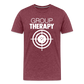 Group Therapy Men's Premium T-Shirt - heather burgundy