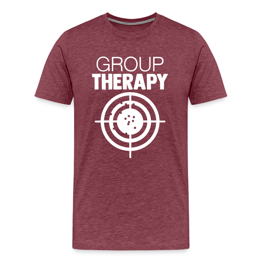 Group Therapy Men's Premium T-Shirt - heather burgundy