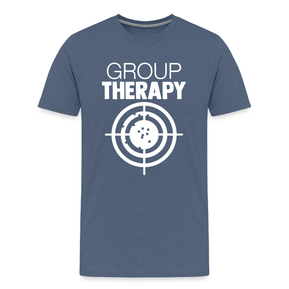 Group Therapy Men's Premium T-Shirt - heather blue