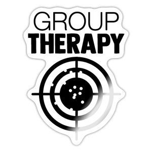 Group Therapy Sticker - white glossy