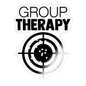 Group Therapy Sticker - transparent glossy