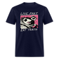 Live Fast Eat Trash Funny Classic T-Shirt - navy