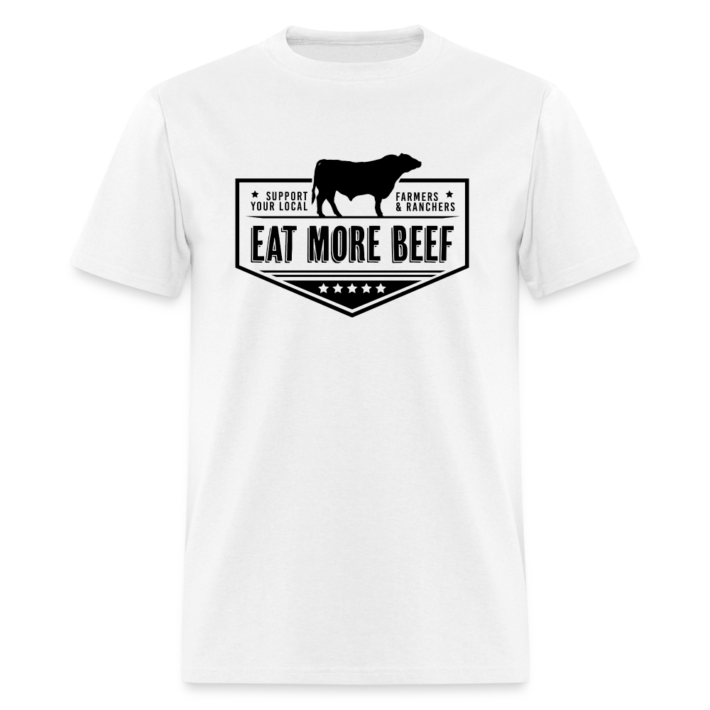 Eat More Beef Classic T-Shirt - white