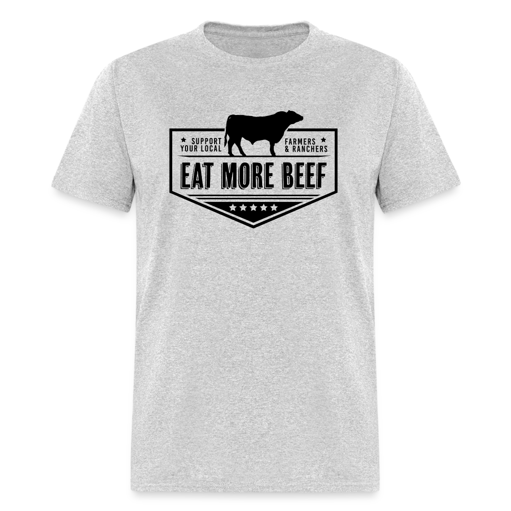 Eat More Beef Classic T-Shirt - heather gray