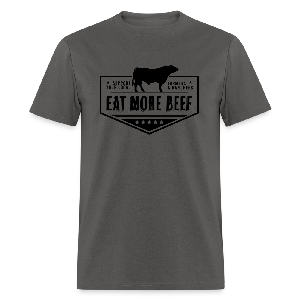 Eat More Beef Classic T-Shirt - charcoal