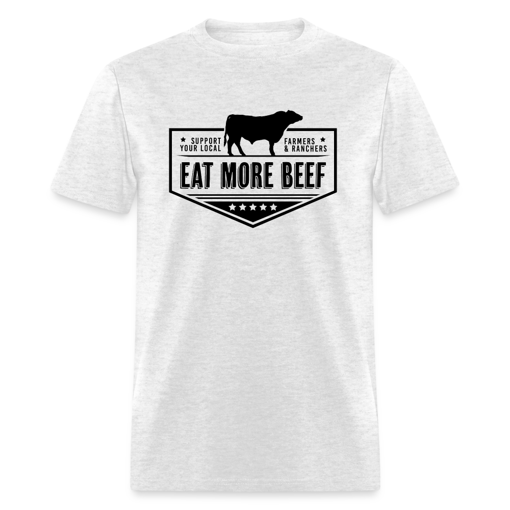 Eat More Beef Classic T-Shirt - light heather gray