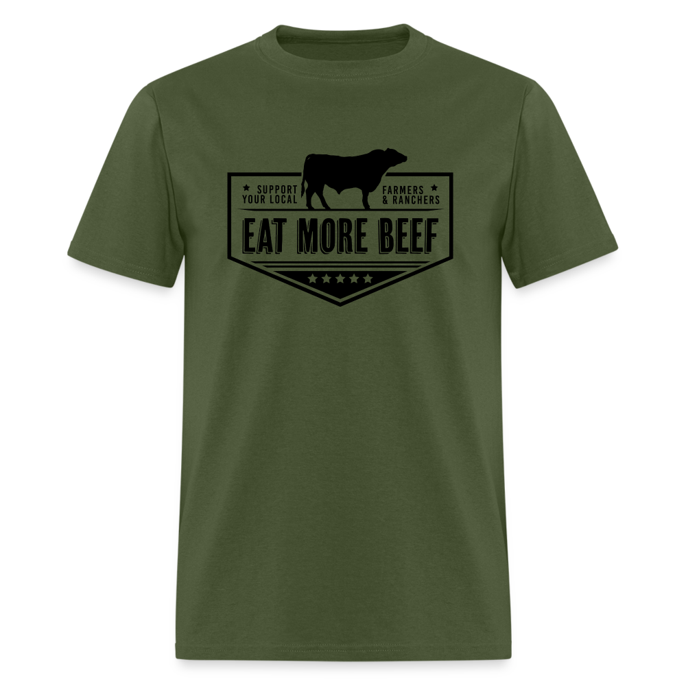 Eat More Beef Classic T-Shirt - military green