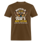 Buffalo Bill's Body Lotion Funny Classic T-Shirt - brown