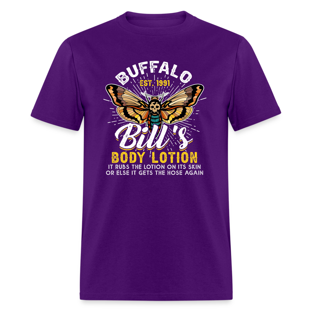 Buffalo Bill's Body Lotion Funny Classic T-Shirt - purple