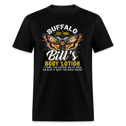 Buffalo Bill's Body Lotion Funny Classic T-Shirt - black