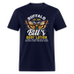 Buffalo Bill's Body Lotion Funny Classic T-Shirt - navy