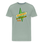 Brawndo - Its Got Electrolytes V2 Men's Premium T-Shirt - steel green