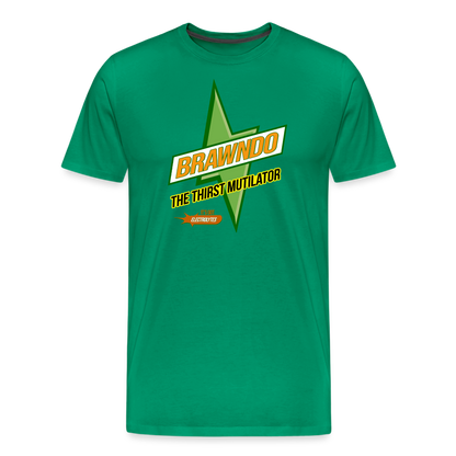 Brawndo - Its Got Electrolytes V2 Men's Premium T-Shirt - kelly green