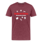 You Must Eet Zee Bugs - And You Will Be Happy Men's Premium T-Shirt - heather burgundy