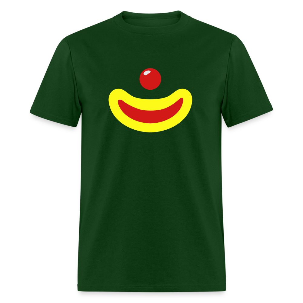 CLOWN Smiling Classic T-Shirt - forest green