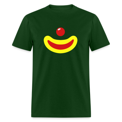 CLOWN Smiling Classic T-Shirt - forest green