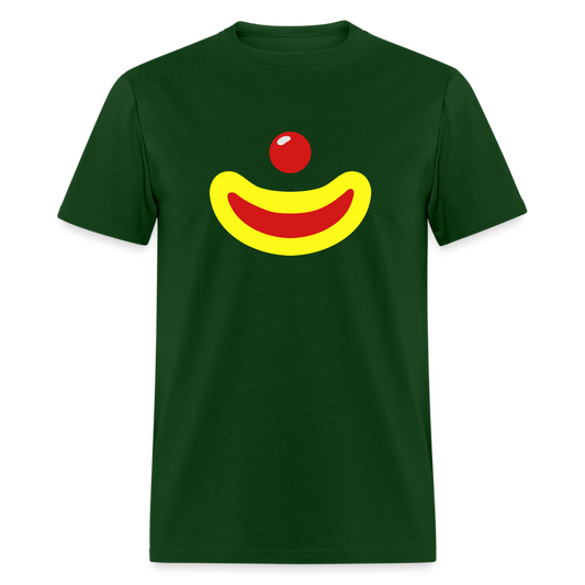 CLOWN Smiling Classic T-Shirt - forest green